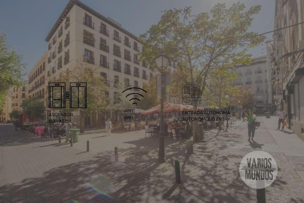 Super Cool Apt Para 4Pax En Plaza De Chueca Madrid Buitenkant foto