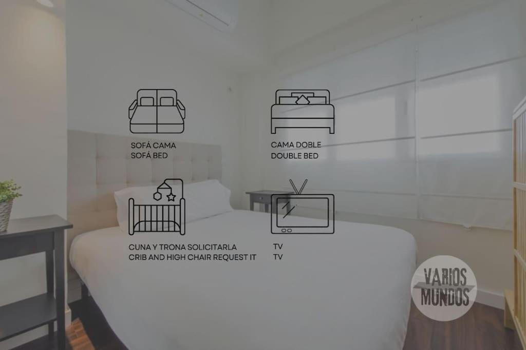 Super Cool Apt Para 4Pax En Plaza De Chueca Madrid Buitenkant foto