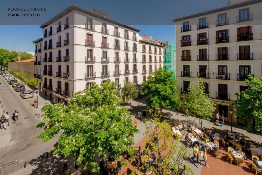 Super Cool Apt Para 4Pax En Plaza De Chueca Madrid Buitenkant foto